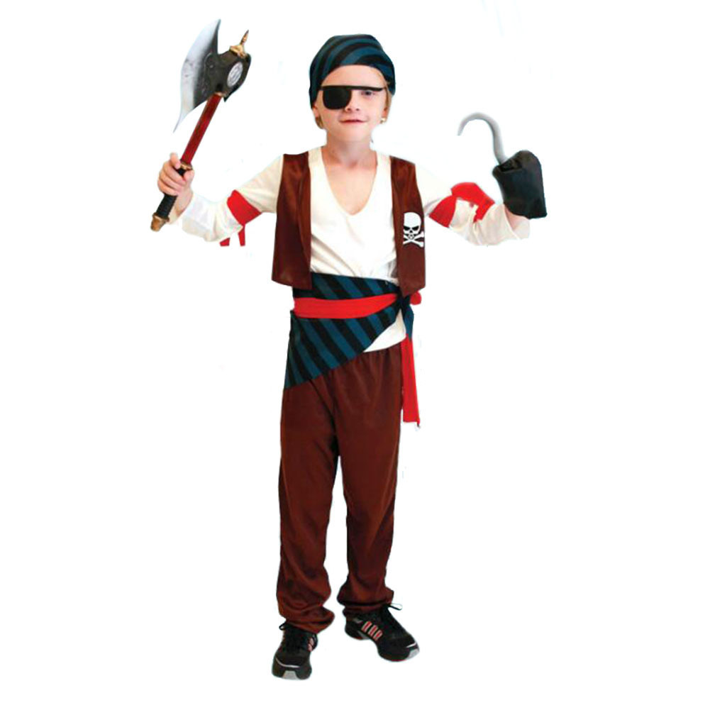 海賊 衣装 パイレーツ 男の子　女の子　コスプレ子ども ハロウィン コスチューム ワンピース 水兵 変身 パーティー 仮装_画像1