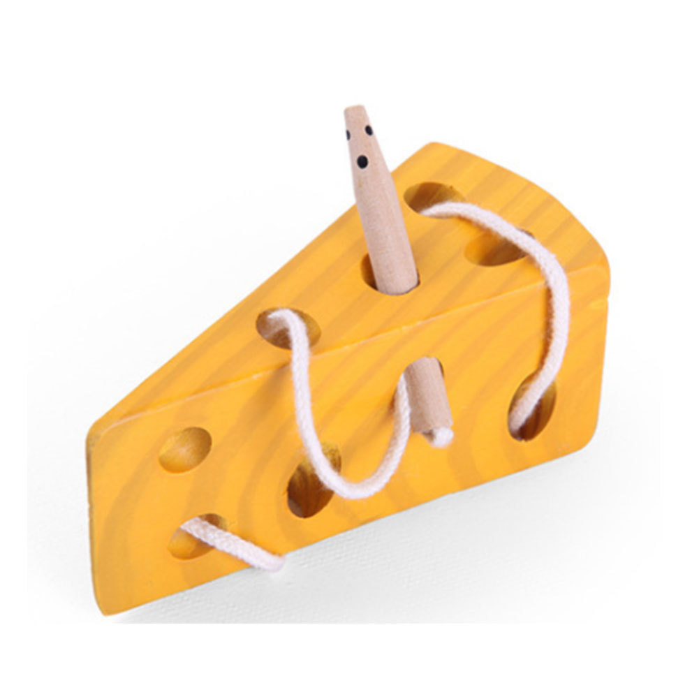 おもちゃ 木製 マウススレッドチーズおもちゃ 知育玩具 男の子 女の子 誕生日のプレゼント_画像7