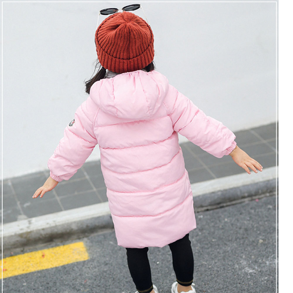  ребенок одежда Kids ребенок пуховик baby с хлопком down теплоизоляция внешний Kids пальто девочка с капюшоном . осень-зима посещение детского сада 