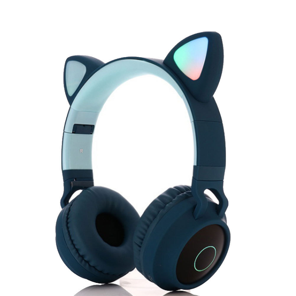 猫耳ヘッドホン 子供用 ヘッドホン Bluetooth5.0 LED付き ワイヤレス マイク内蔵 折り畳み式 音量制御 iPhone/iPad/スマホ/ノートパソコン_画像3