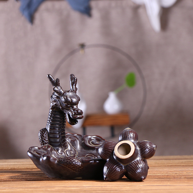 ... censer censer reverse .. fragrance smoke . under . current holder . river . ornament ceramic art better fortune feng shui better fortune .. censer family Buddhist altar for censer nature. atmosphere 