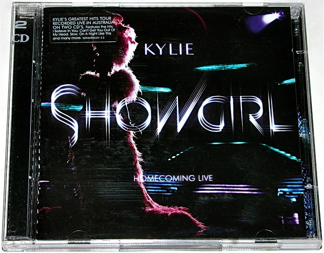 Kylie Minogue カイリーミノーグ Showgirl Homecoming Live EU盤2CD U2 Bono_画像1