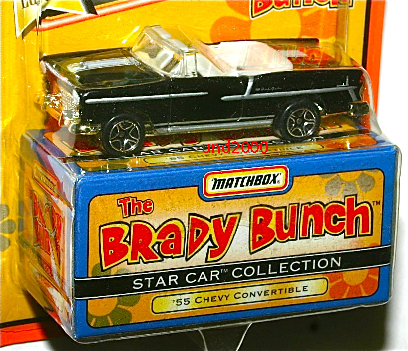 Matchbox ゆかいなブレディ一家 1955 シェービー コンバーチブル Chevy Convertible Brady Bunch シボレー Chevrolet マッチボックス_画像2