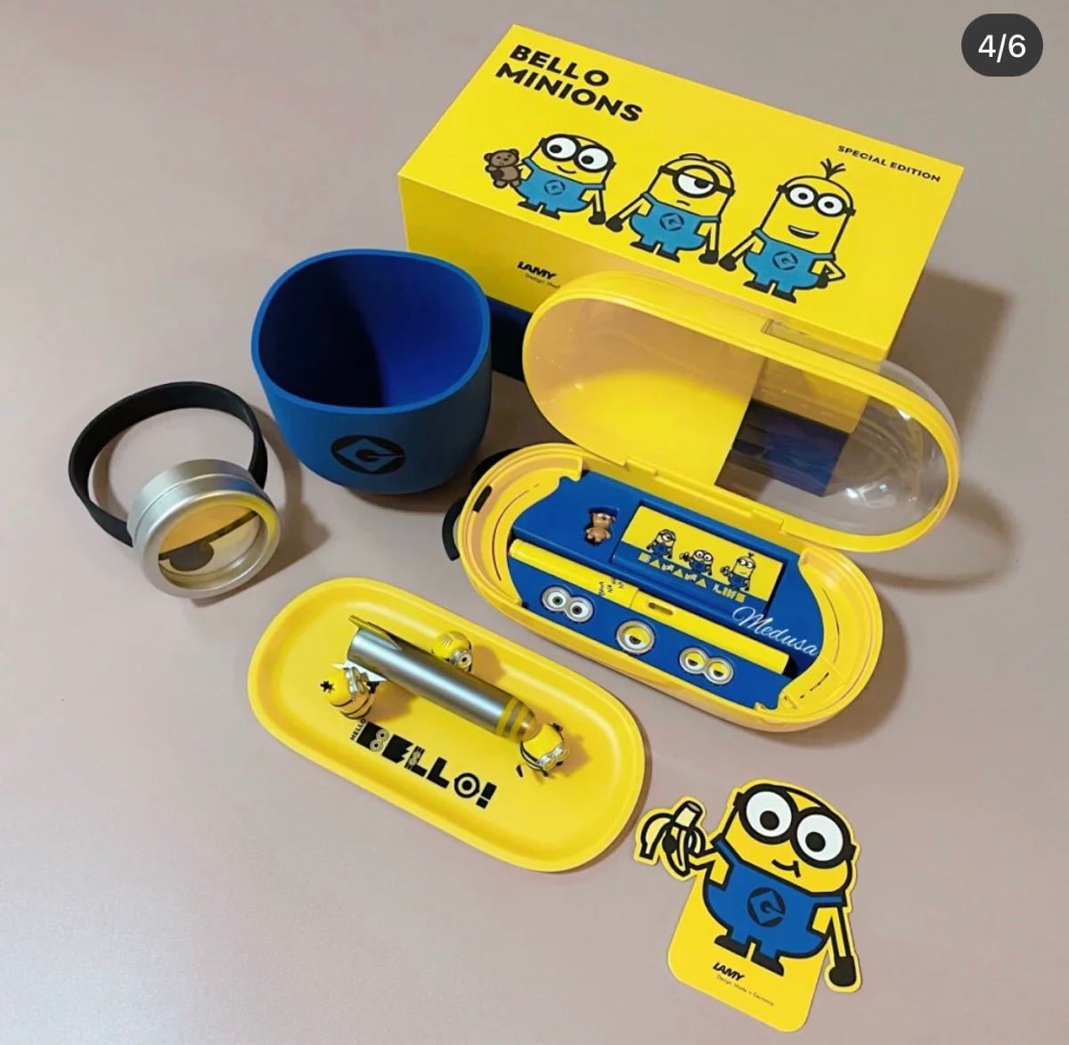 LAMY x MINIONS コラボ ミニオン万年筆セット