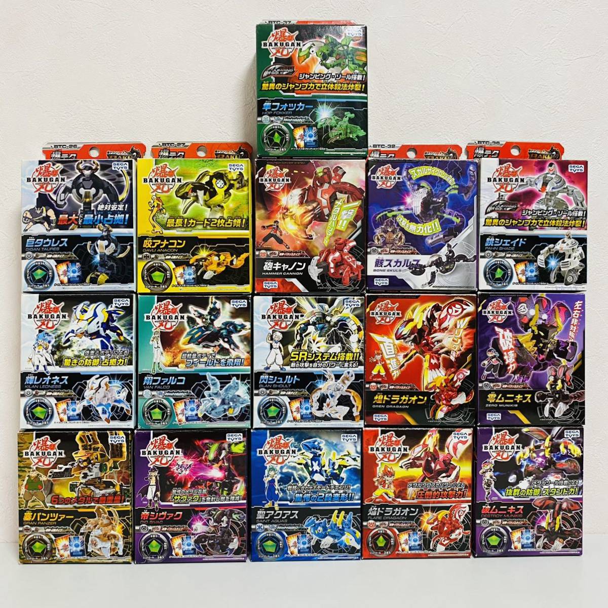 美品】爆丸 爆テクブースターパック 16個セット 隼フォッカー 閃