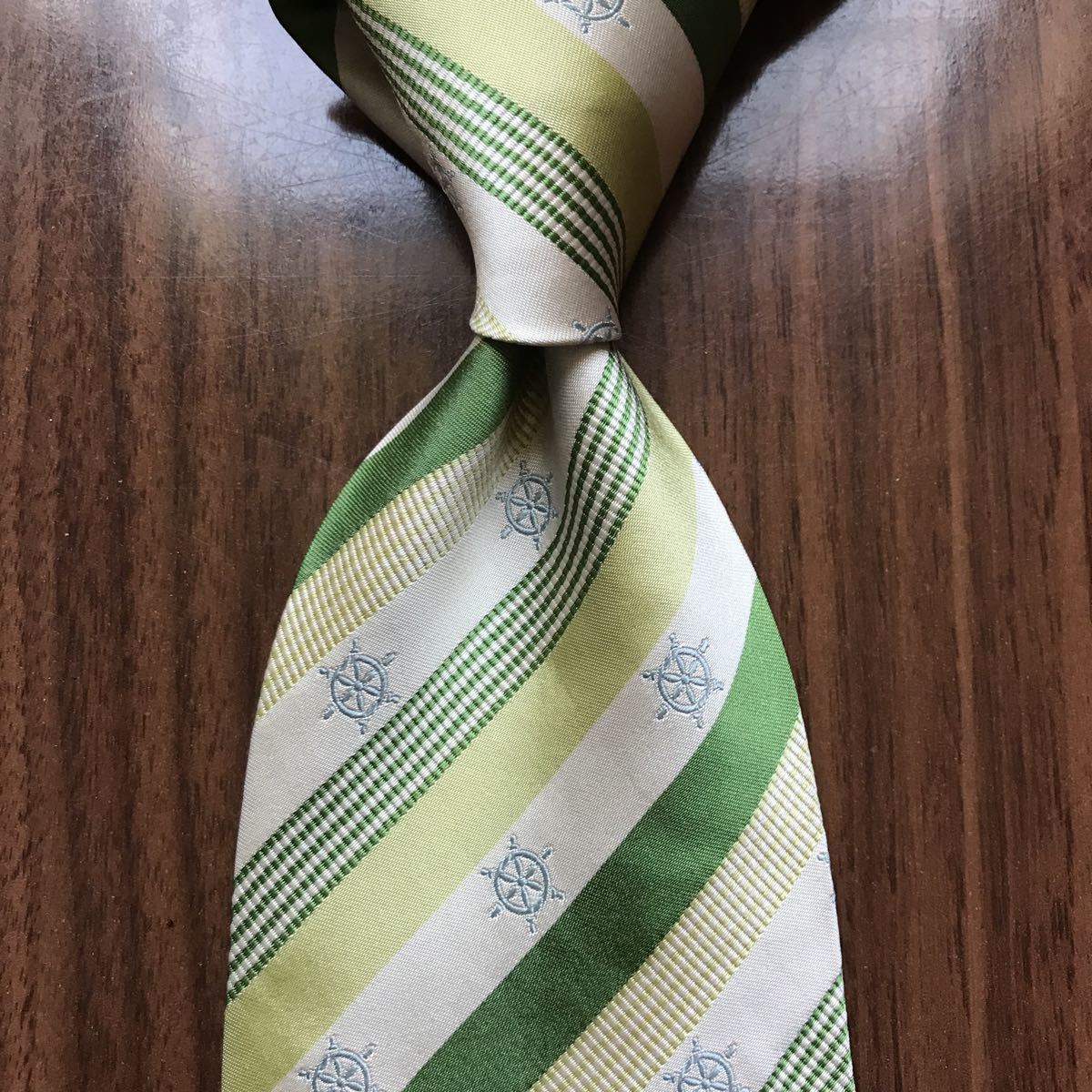 TRUSSARDI Trussardi галстук зеленый × бежевый reji men taru