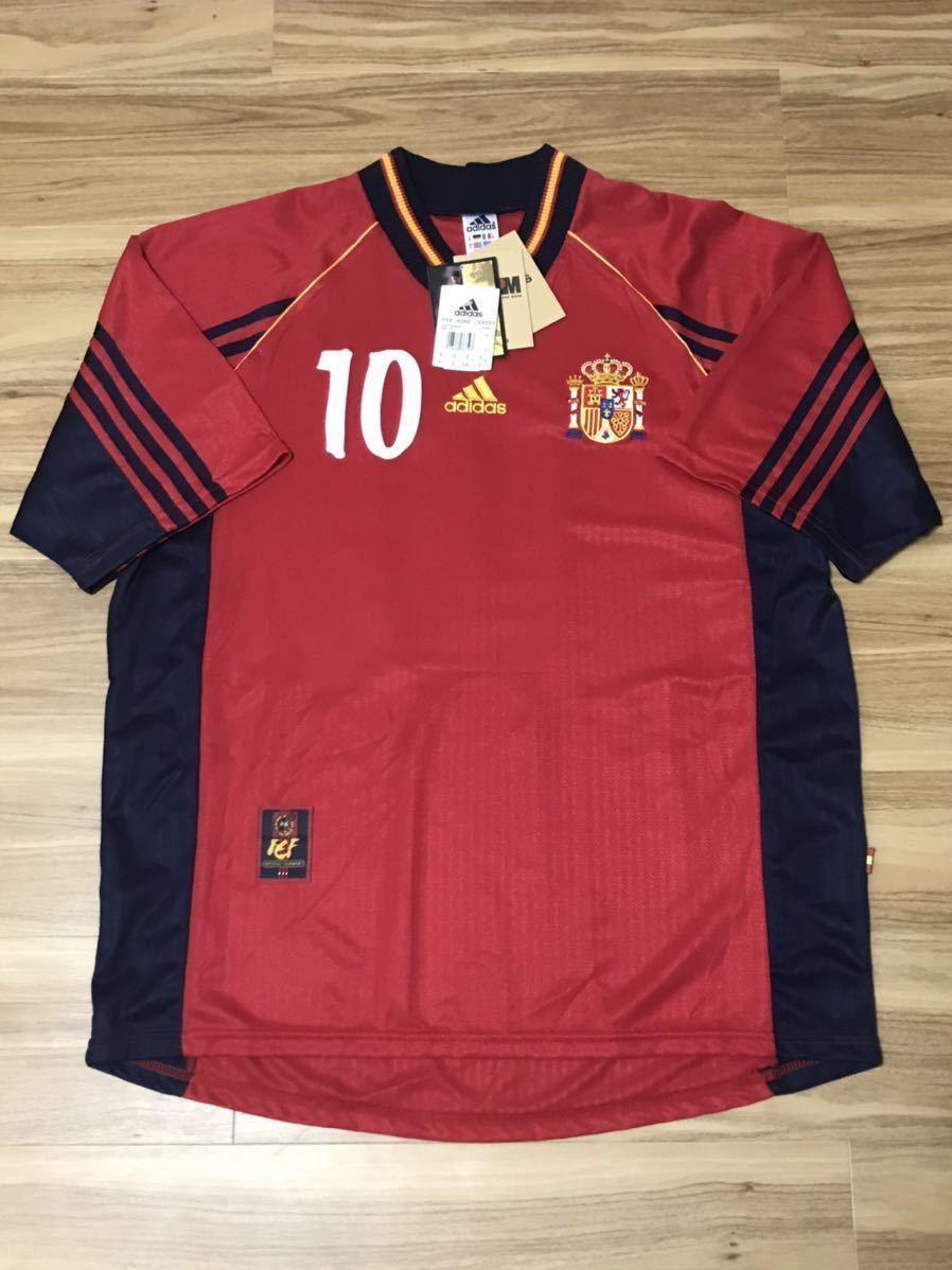 Yahoo!オークション - 正規品 スペイン代表1998(H) #10 ラウール Yahoo!オークション - 正規品 スペイン代表1998(H) #10 ラウール