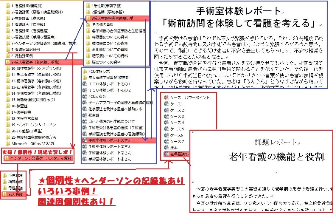 看護実習 関連図 手順書 看護過程 看護学生 実習記録 病院 レポート 