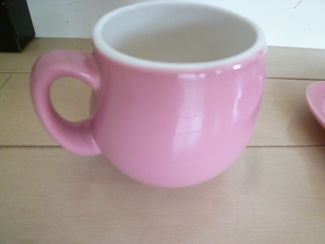 バーバパパ,ピンクのカップ＆ソーサー
