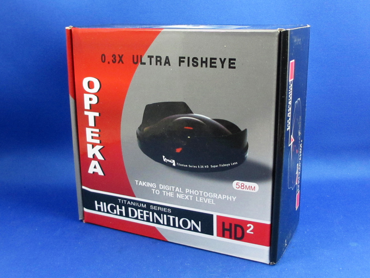 Yahoo!オークション - 新品未開封 Opteka 58mm ULTRA FISHEYE Yahoo!オークション - 新品未開封 Opteka 58mm ULTRA FISHEYE