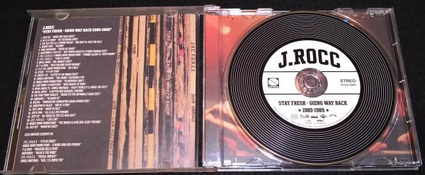 J.Rocc / Stay Fresh - Going Way Back 1985-1989★国内帯　Just-Ice　Stezo　T La Rock　J.V.C. F.O.R.C.E. Boogie Down Productions_画像2