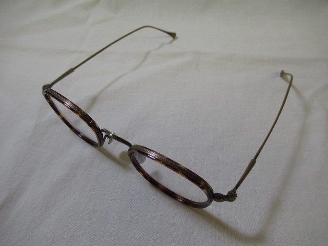 ☆Kame ManNen KMN-137 HAV/AG 44口24-143 カメマンネン 眼鏡 新品未