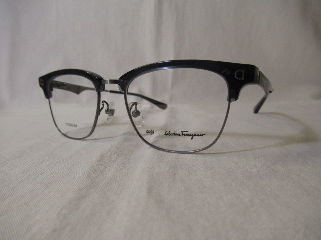 ☆ 999.9 / Salvatore Ferragamo SF9004 437 52口18-144 フォーナインズ / サルバトーレフェラガモ メタル 新品未使用品☆_画像4
