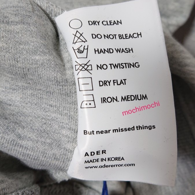新品 タグ付き ADER error (アーダーエラー)スウェット｜Yahoo