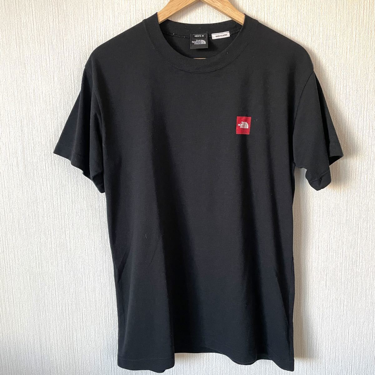 THE NORTH FACE ザノースフェイス Tシャツ 半袖 メンズ バックプリント スポーツ アウトドア 普段着 黒 M