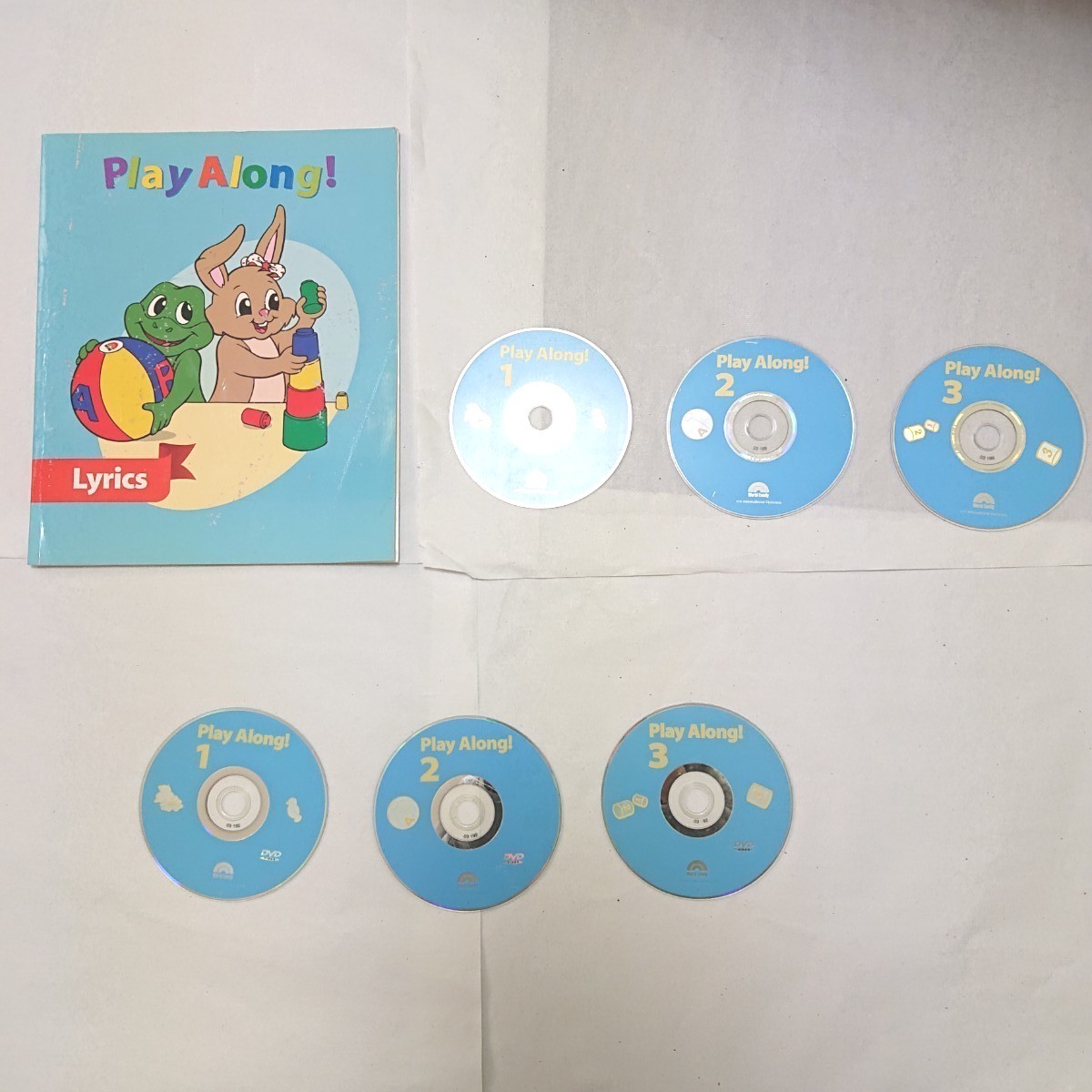 DWE Play Along セット CD DVD リリック ディズニー英語 ワールド