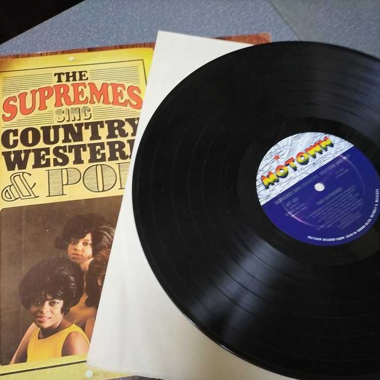 The Supremes Sing Country Western &　Pop　Motown Record Corp. MT-625　1965 USオリジナル_画像3