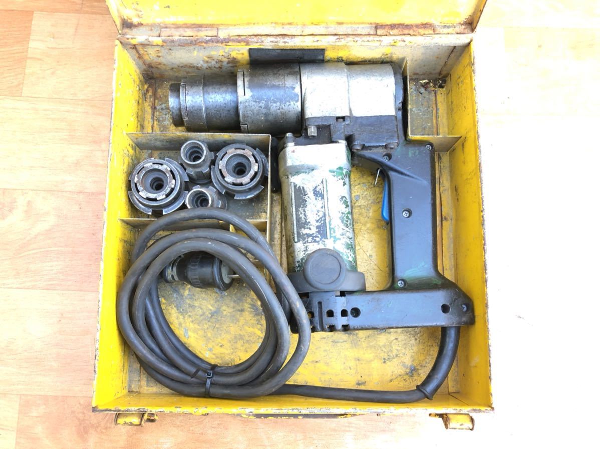 動作確認済 TONE トネ 前田金属工業 マグナムシャーレンチ S-201R 電動