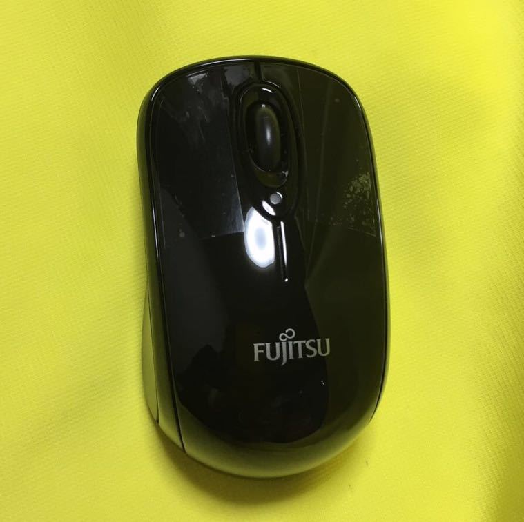 Fujitsu 富士通 純正マウス MG-1456 ブラック ブルーライト　ワイヤレスマウス　※当方の富士通PCにて操作出来ました！