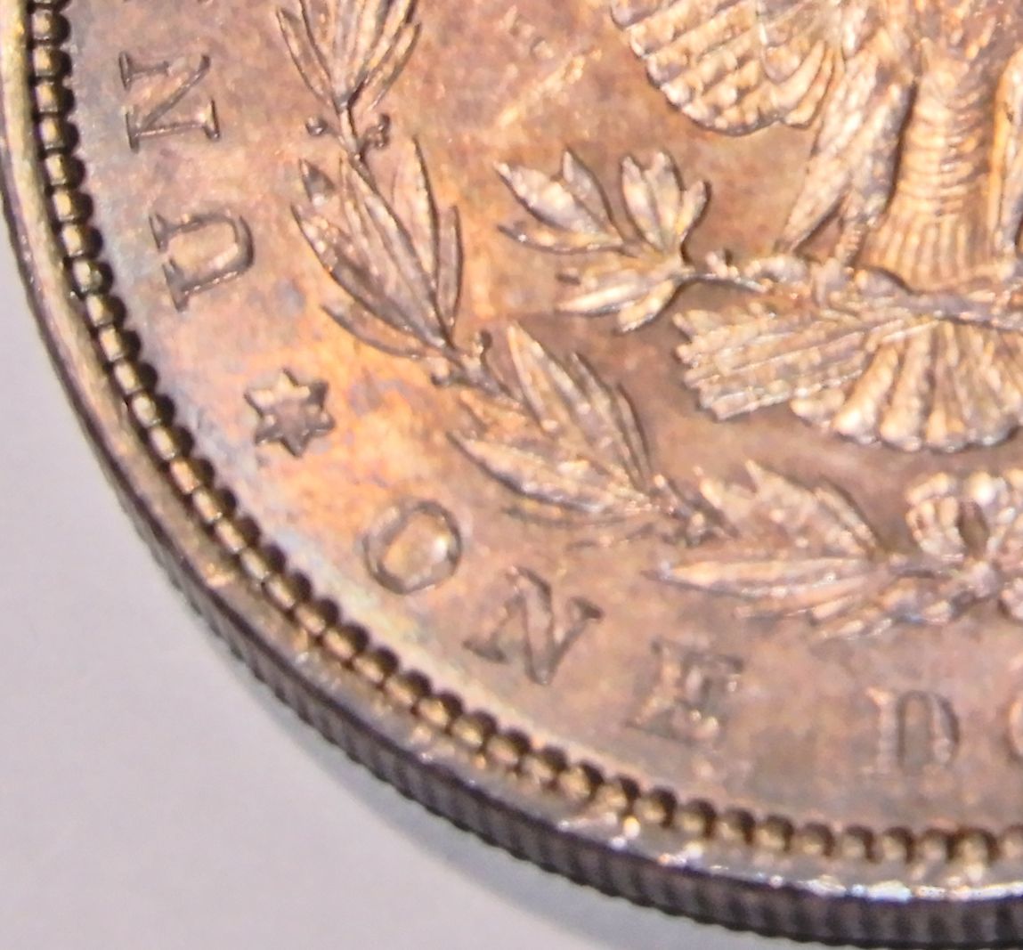 レア 未使用 手変わり 1897年 アメリカ モルガンダラー 1ドル Dollar 銀貨 銀製 コイン 硬貨 古銭 メダル 自由の女神 アメリカンイーグル鷲