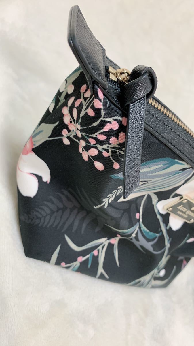 [ Kate spade ] floral print pouch *