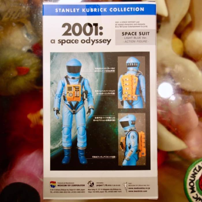 2001年宇宙の旅 アクションフィギュア MAFEX SPACE SUIT（LIGHT BLUE Ver.）宇宙飛行士 アストロノーツ スタンリーキューブリック