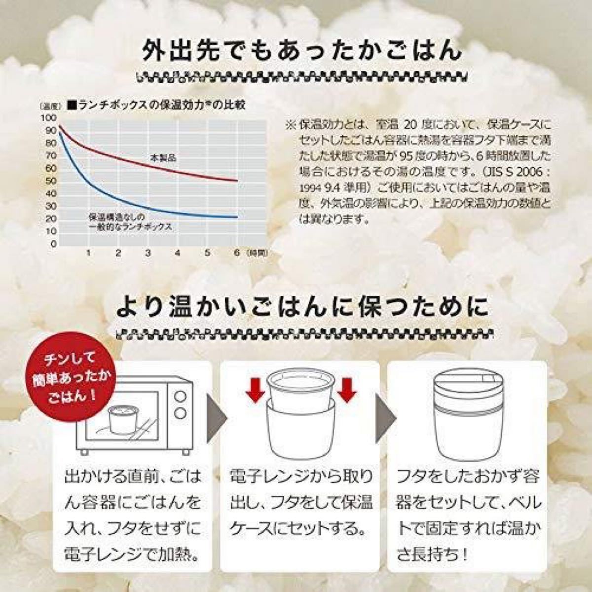 アスベル 保温ランチジャー グレー800ml