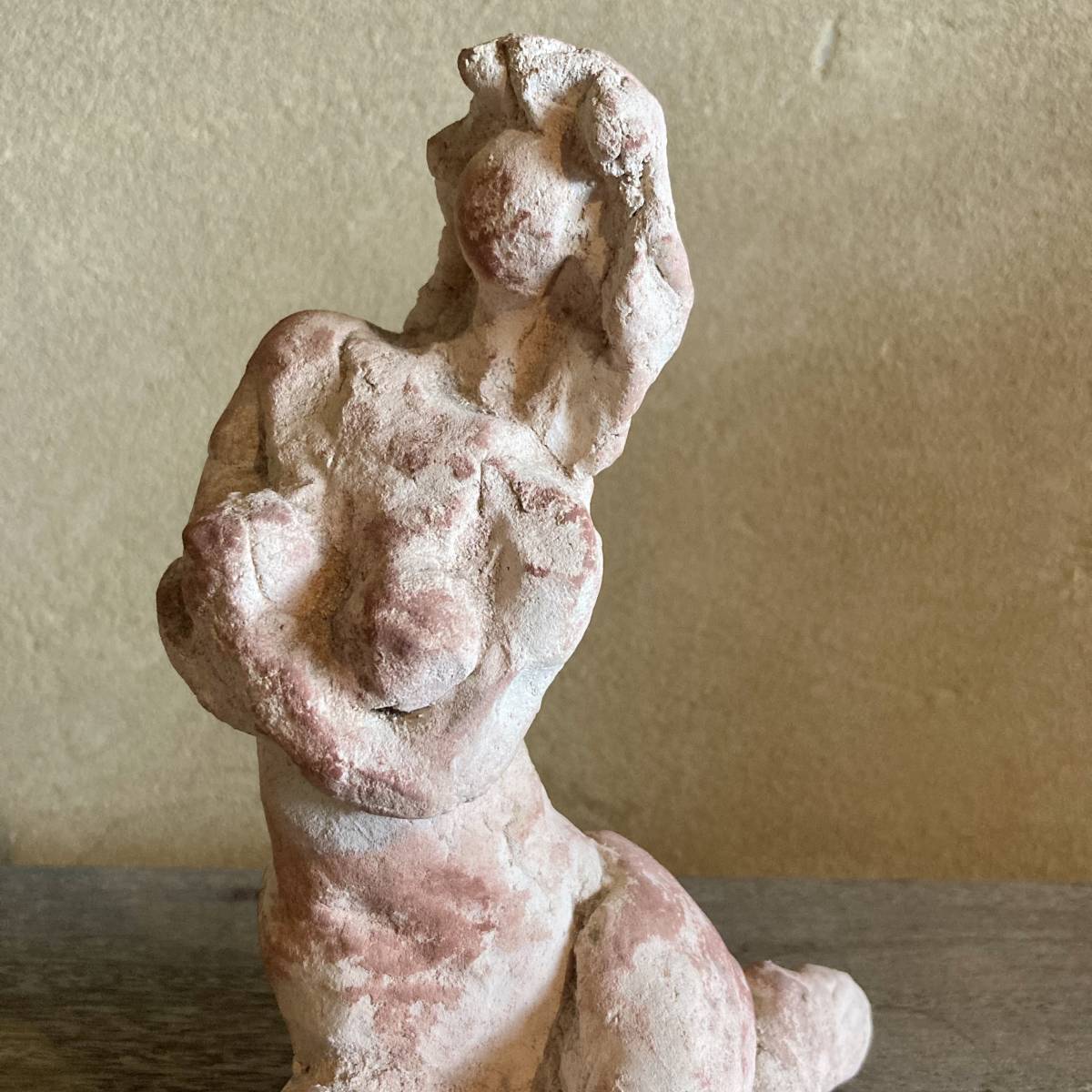 彫刻家 木内克作 ブロンズ 裸婦像 共箱 M R4958