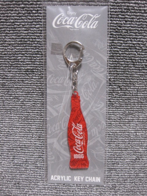 【コカ・コーラ ストア限定品 Coca-Cola グッズ】3個セット ボトルデザイン アクリル キーホルダー 激レア/多数出品中！同梱発送歓迎！_画像3