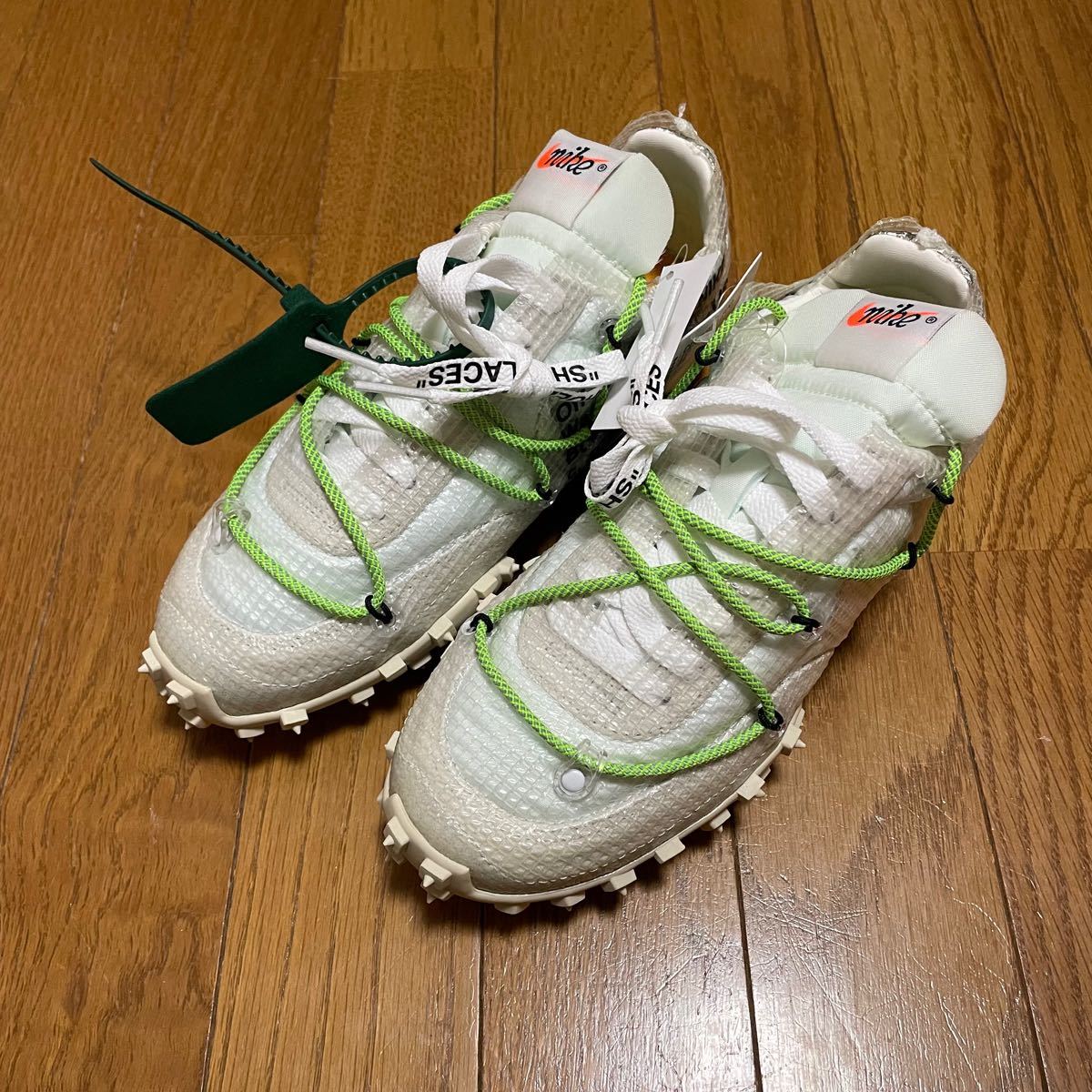 NIKE W ワッフルレーサー オフホワイト off-white 23cm
