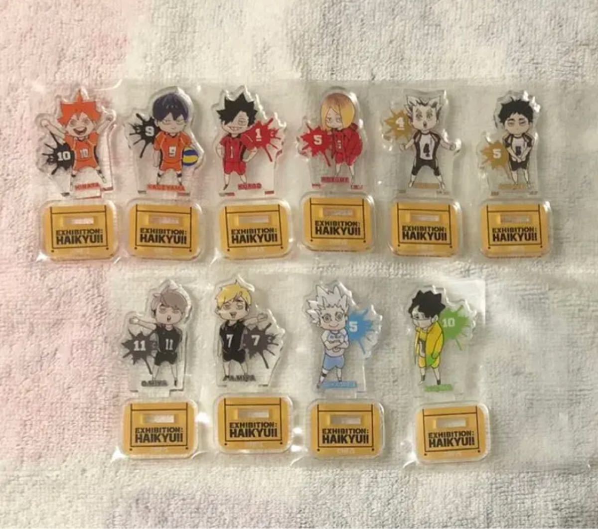 10種セット ハイキュー展 アクリルminiフィギュア 描きおろしSD 10種セット ハイキュー展 アクリルminiフィギュア 描きおろしSD