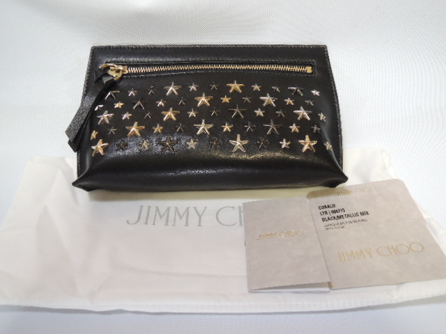 安い割引 ◆◇送料無料<新品>JIMMY ブラック◇◆ CORALIE ポーチ CHOOジミーチュウ その他 安い割引 ◆◇送料無料<新品>JIMMY ブラック◇◆ CORALIE ポーチ CHOOジミーチュウ その他