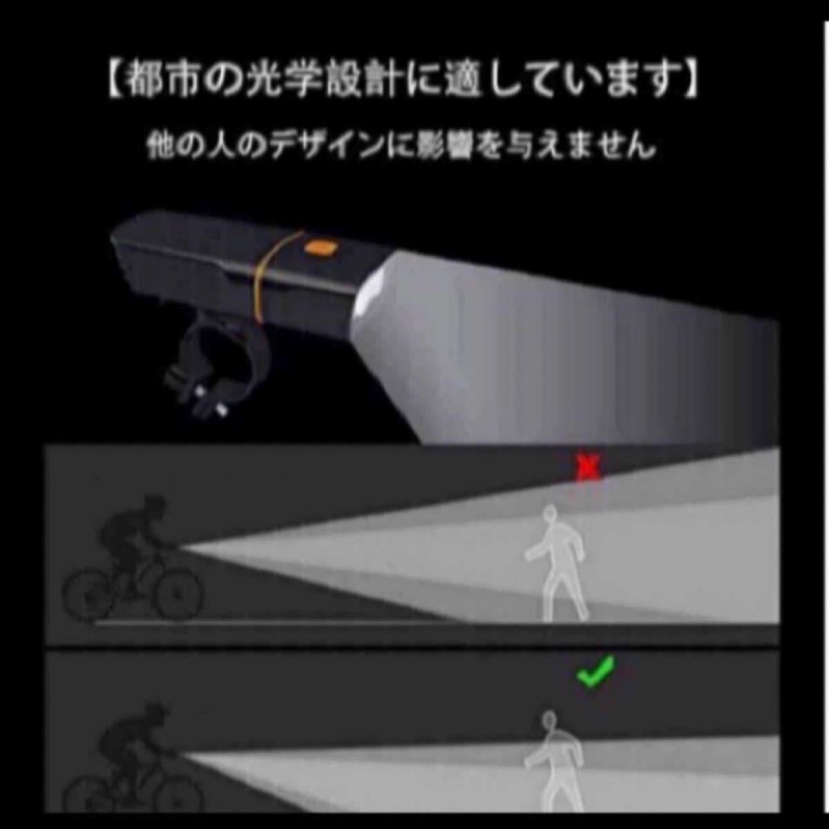 【2021年初登場】LED自転車ライト 1000ルーメン  テールライト付き 高輝度 大容量USB充電式 2600mAh