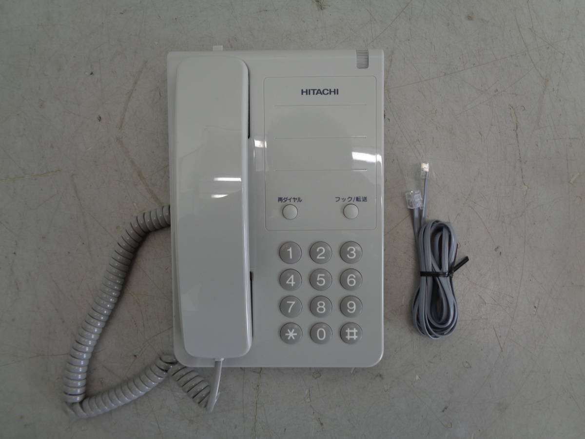 MK3439 HITACHI/日立 HI-P5A PBX内線用電話機/ビジネスフォン 電話ケーブル
