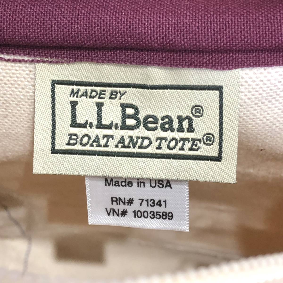 再入荷】 LL Bean 雑貨 古着 S刺繍 USA製 ハンドバッグ トートバッグ