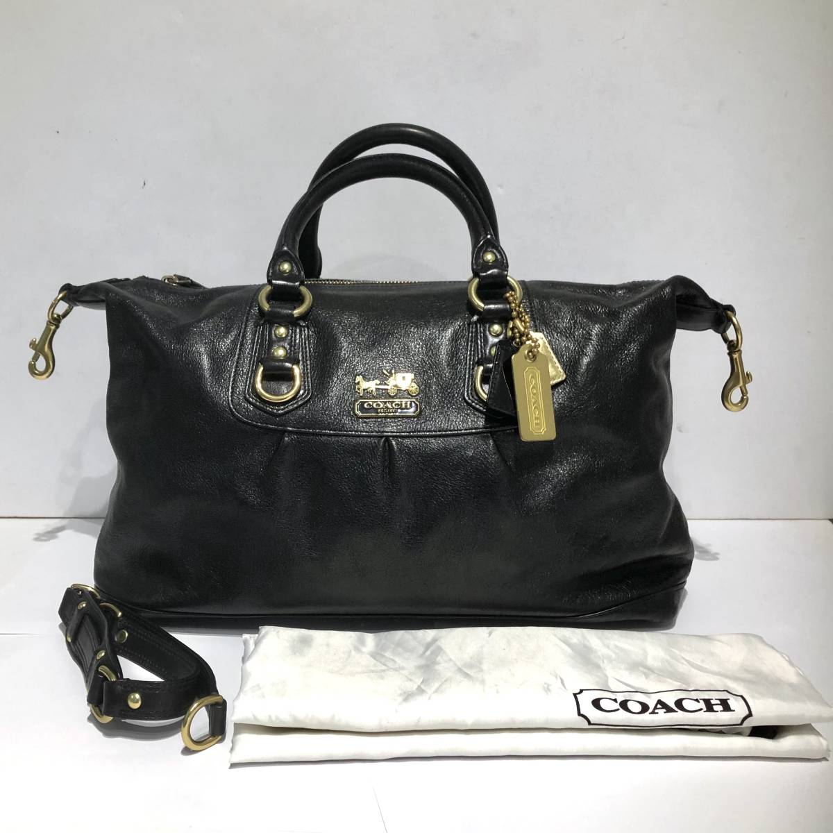 ヤフオク! - コーチ COACH レザー マディソン サブリナ 2way...