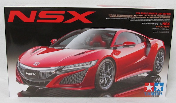 タミヤ　プラモデル「1/24　ホンダNSX」新品_画像1