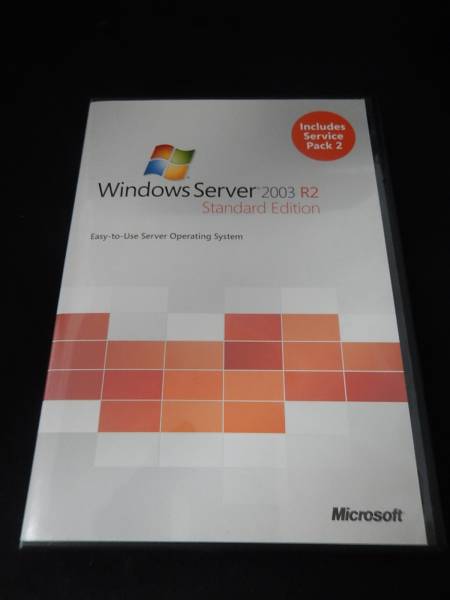 NA-388●Microsoft Windows Server 2003 R2 Standard /英語版　プロダクトキー付属