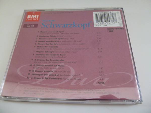 060◆声楽　Elisabeth Schwarzkopf　輸入盤　エリーザベト・シュヴァルツコップ_画像3