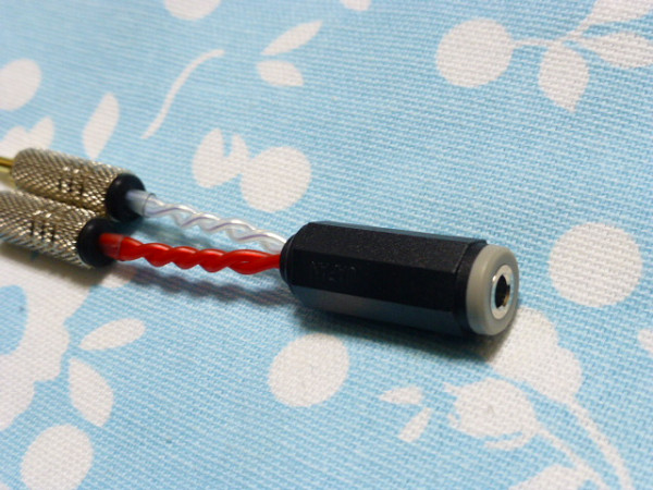 3.5mm4 ultimate ( female ) - RATOClatok(2.5mm monaural ×2) conversion cable o-g line 