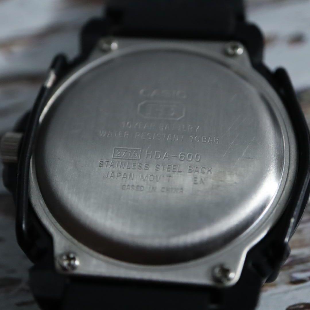 【匿名配送】 カシオ 腕時計 メンズ クォーツ HD 白文字盤_画像7