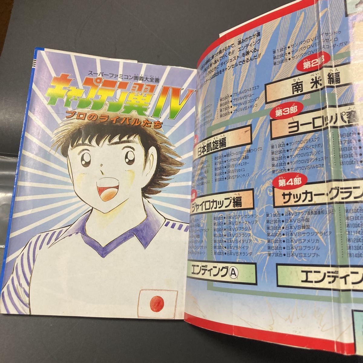 キャプテン翼Ⅳ プロのライバルたち』 スーパーファミコン攻略本 キャプテン翼Ⅳ プロのライバルたち』 スーパーファミコン攻略本