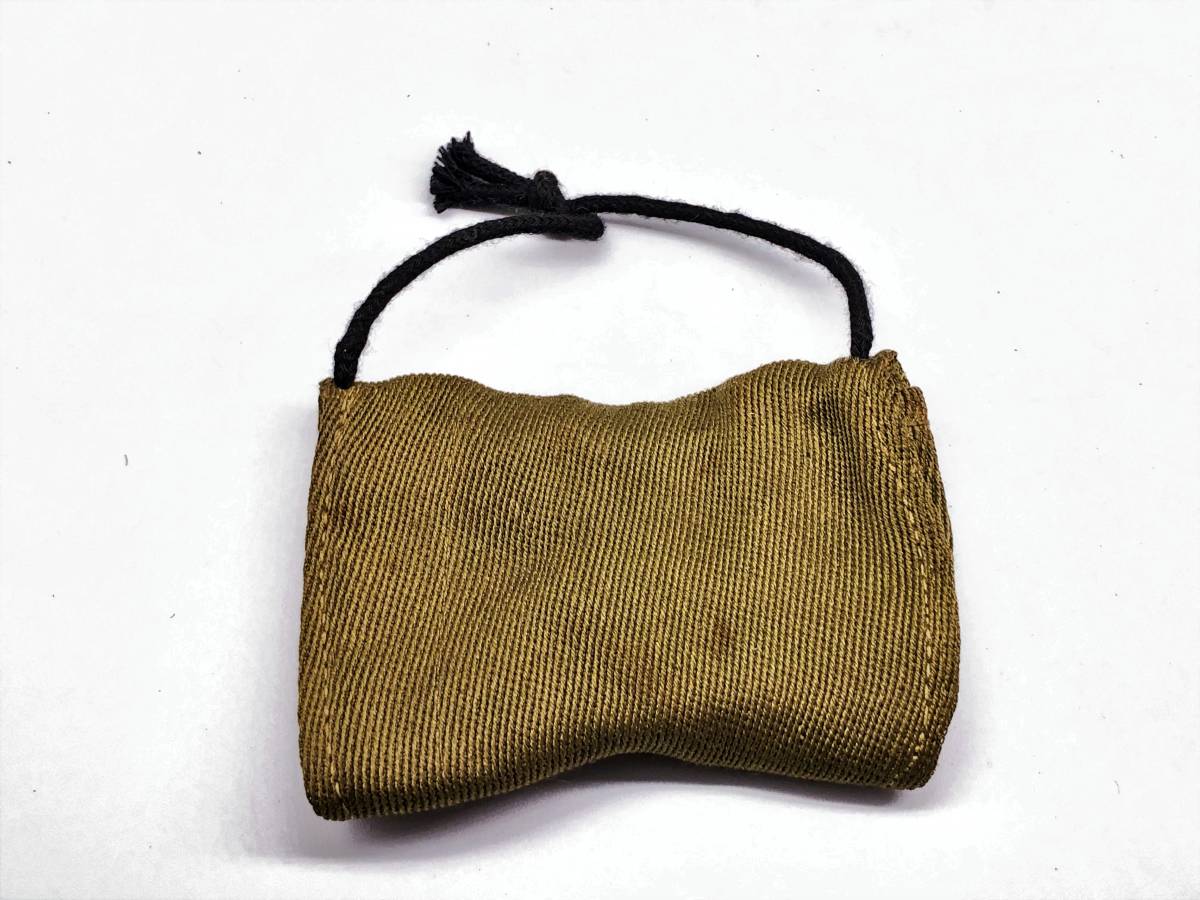 [ antique smoke . tool ] cloth sack Matsuo shop. . god fire L1005M