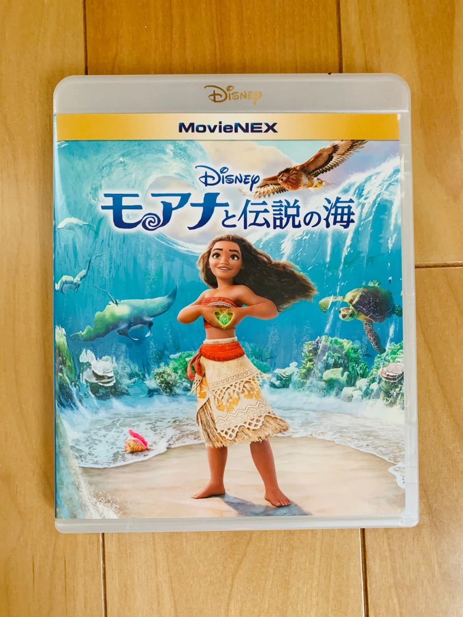 モアナと伝説の海 ブルーレイ ＋ 純正ケース【国内正規版】新品未再生 MovieNEX ディズニー Disney Blu-ray