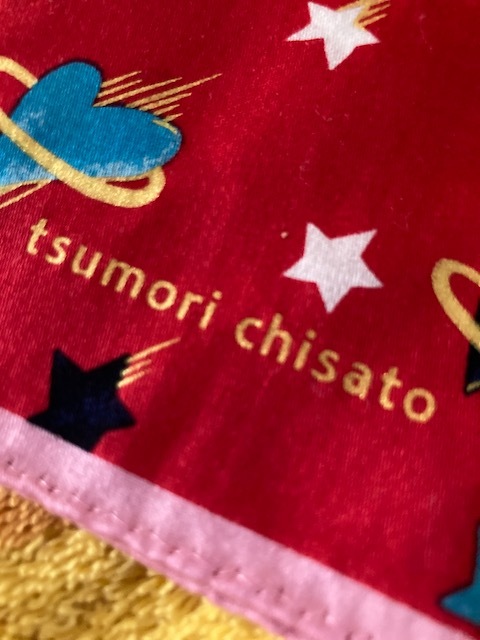 TSUMORI CHISATO ツモリチサト ハンカチ スター＋ハート柄_画像6