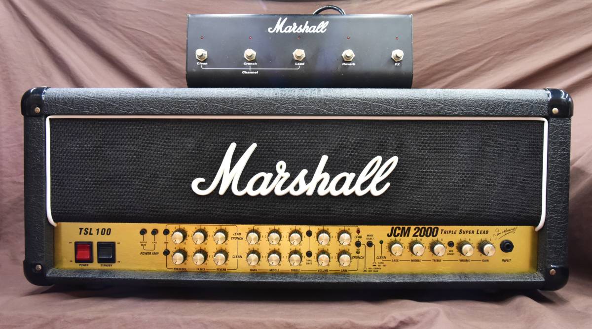 パワー管新品 TSL100 Marshall マーシャル JCM2000 ガラス基板使用品