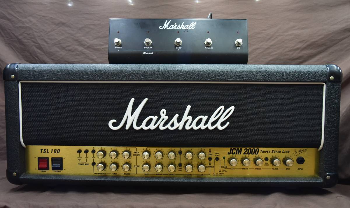 パワー管新品 Marshall マーシャル JCM2000 TSL100ガラス基板使用品