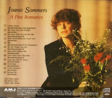 ■□Joanie Sommersジョニー・ソマーズA Fine Romance□■_4520879006850