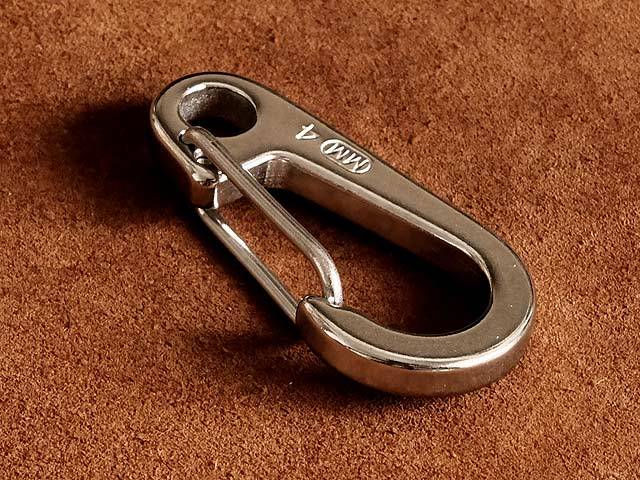  clip kalabina key holder ring 3 piece (M size ) silver double ring key ring belt loop na ska n key hook two -ply can 