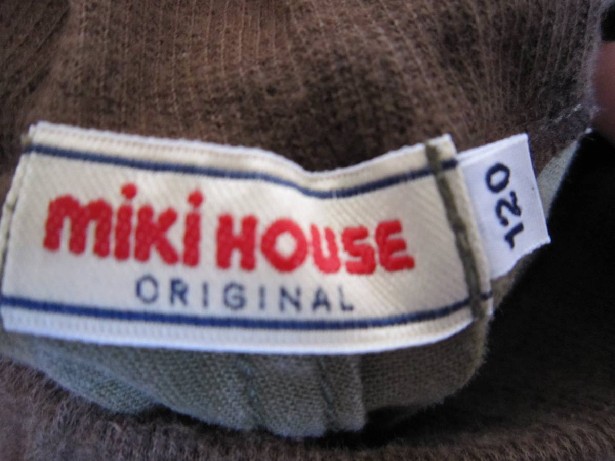  Miki House pchi- kun становится .. Parker & брюки комплект * 120 размер 